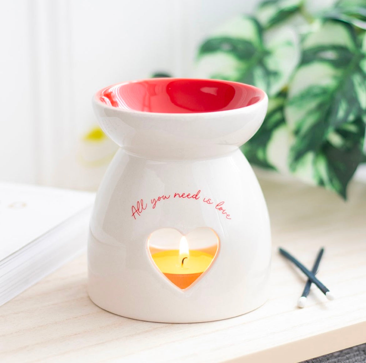 ALL YOU NEED IS LOVE HEART BURNER