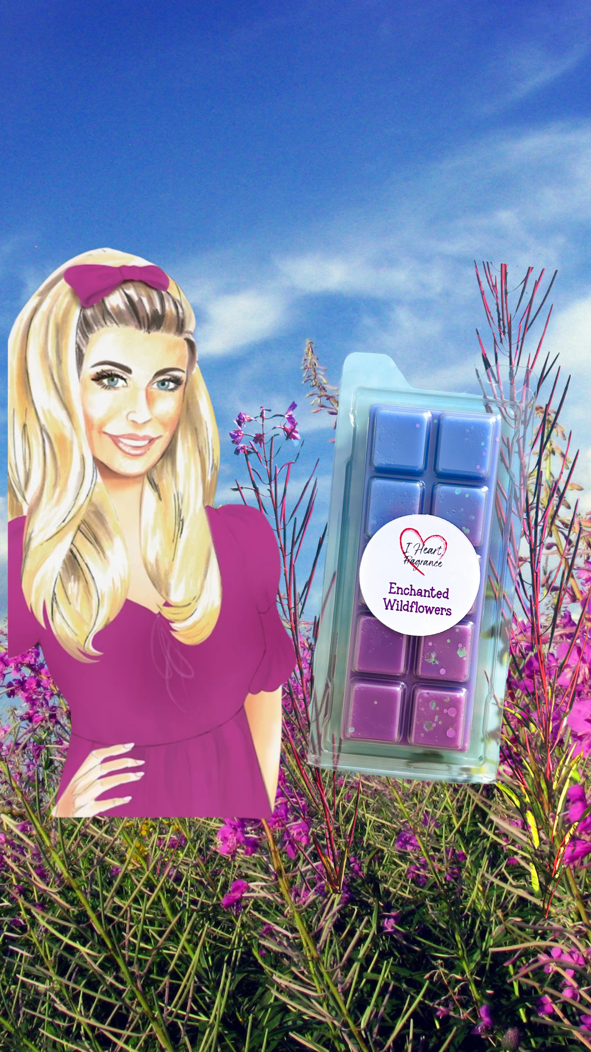 Enchanted Wildflowers Wax Melts, Mrs Hinch Inspired