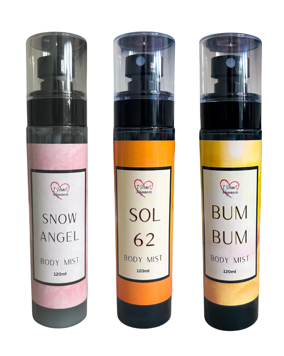 Body Mists Various Scents (REDUCED PRICE) RRP £7.50