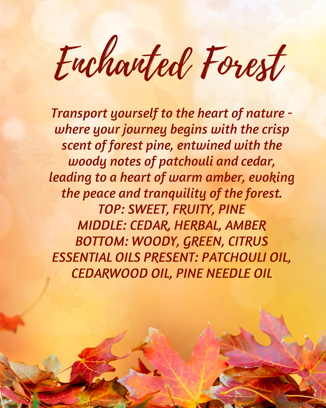 Enchanted Forest Wax Melts