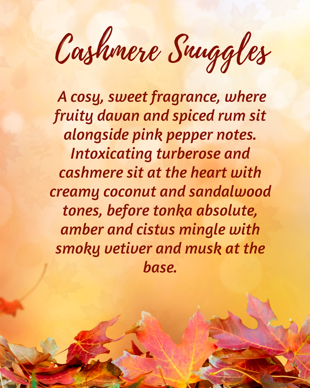 Cashmere Snuggles Wax Melts