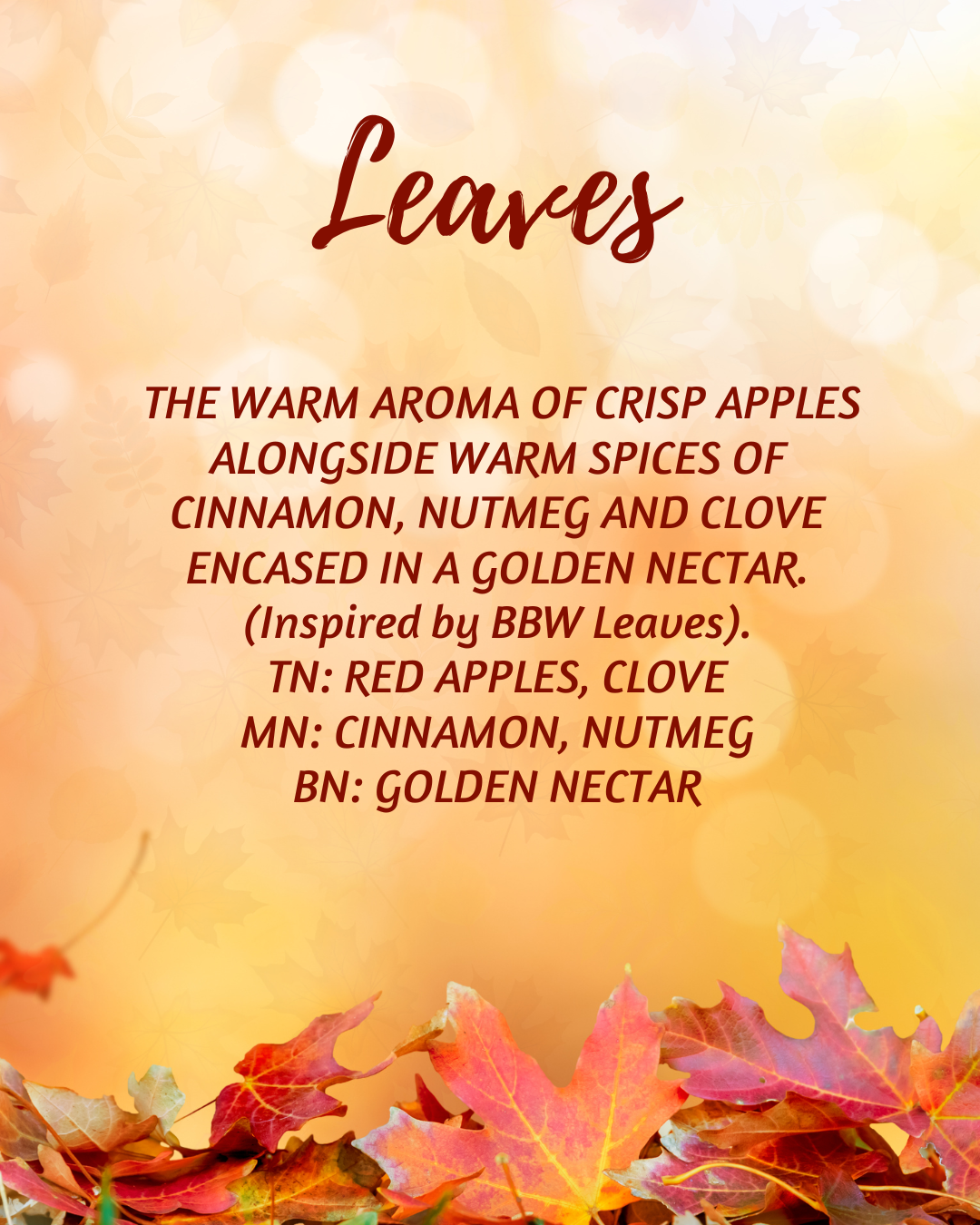 Leaves Wax Melts