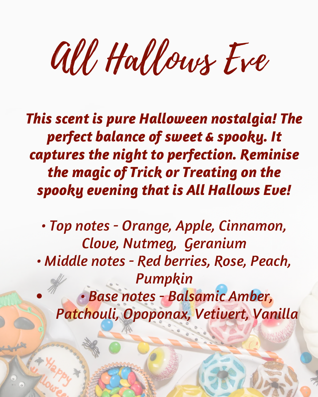 All Hallows Eve Wax Melts