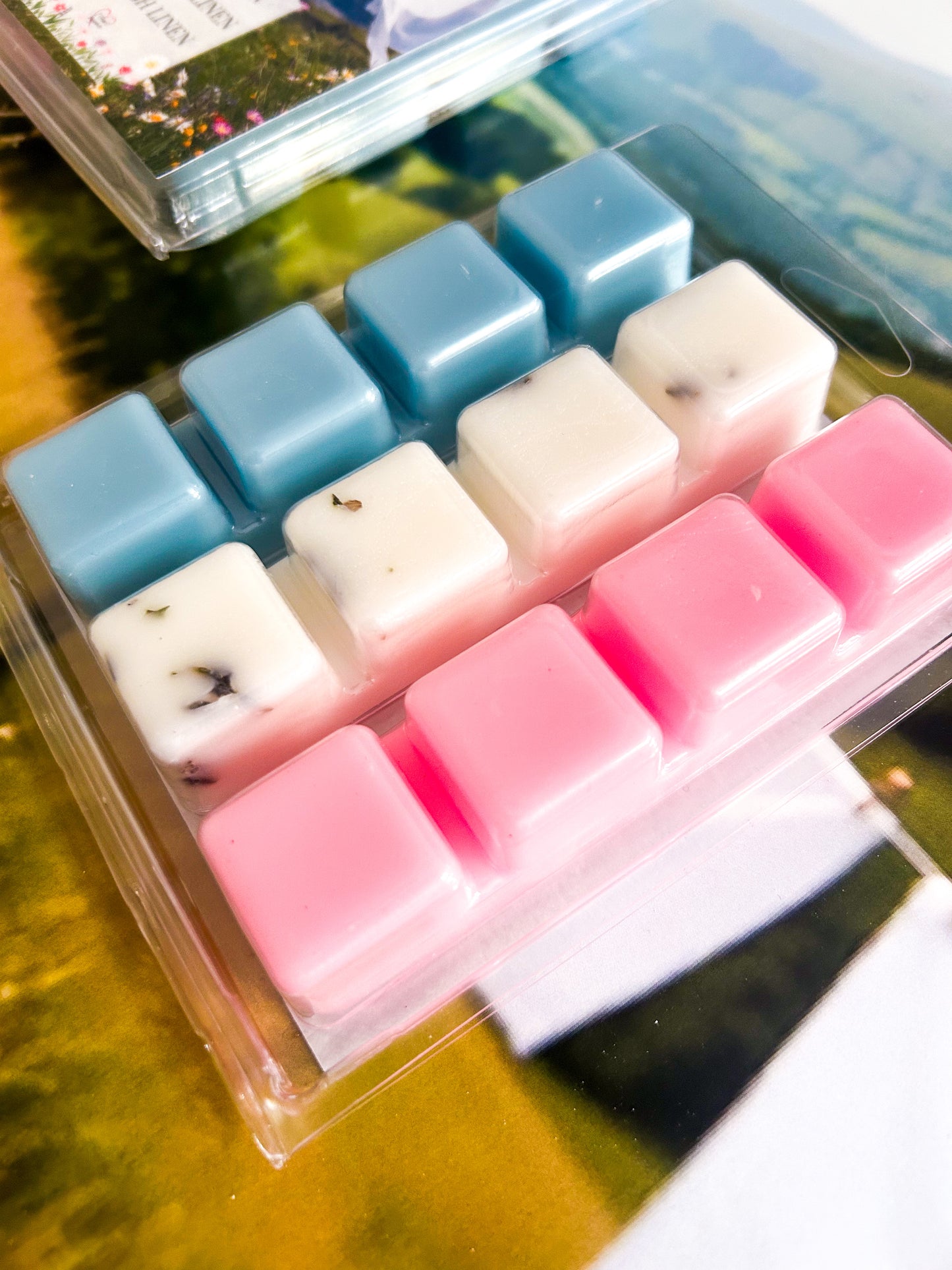 Country Linen Wax Melt Collection Box