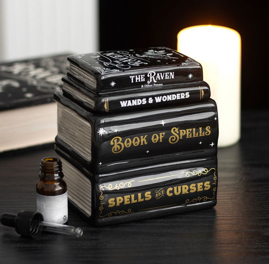 BOOK OF SPELLS OIL BURNER AND WAX WARMER