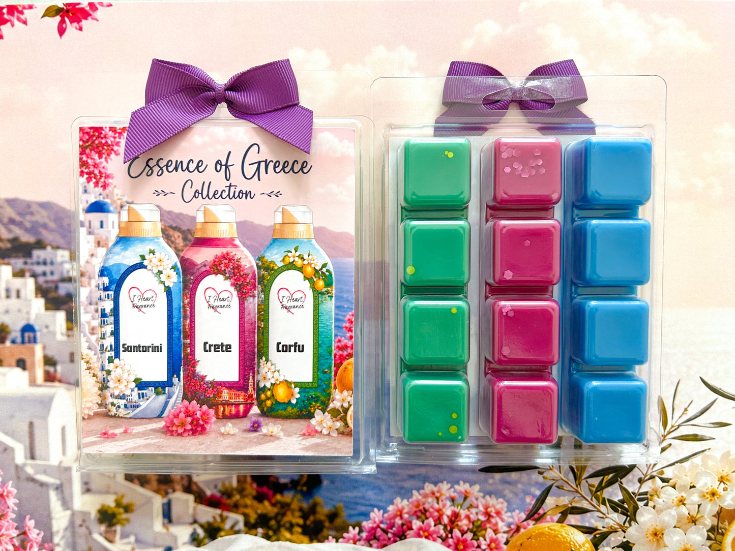 Essence of Greece Laundry Wax Melt Collection