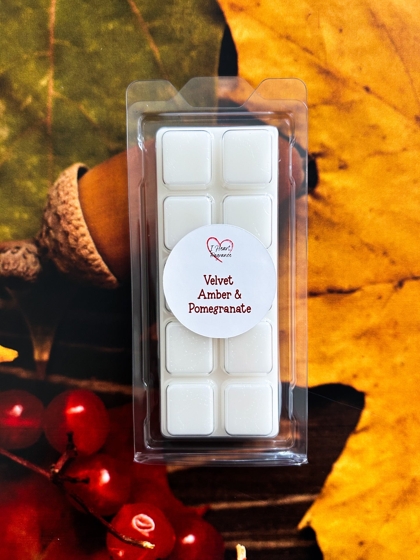 Velvet Amber & Pomegranate Wax Melts