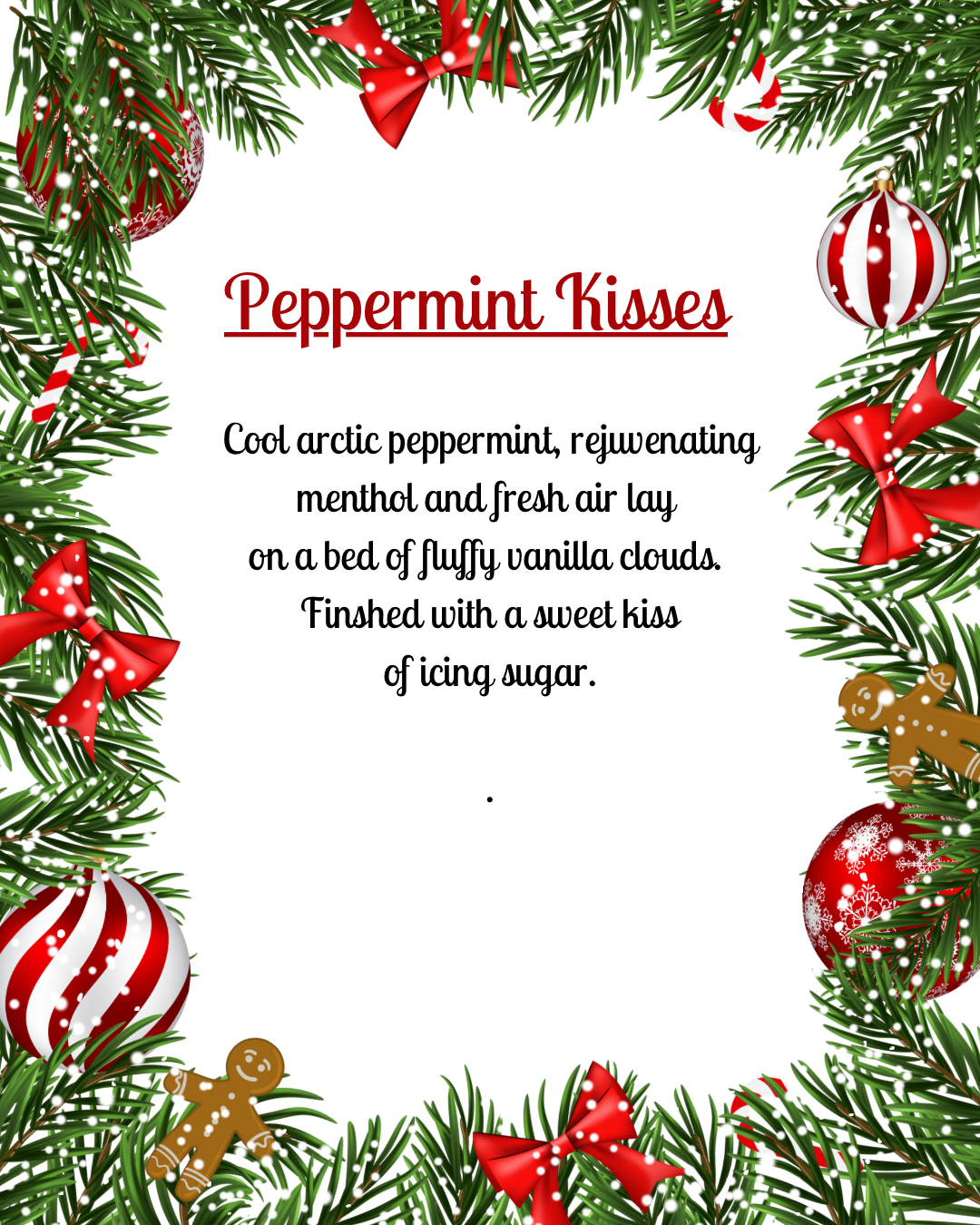 Peppermint Kisses Wax Melts