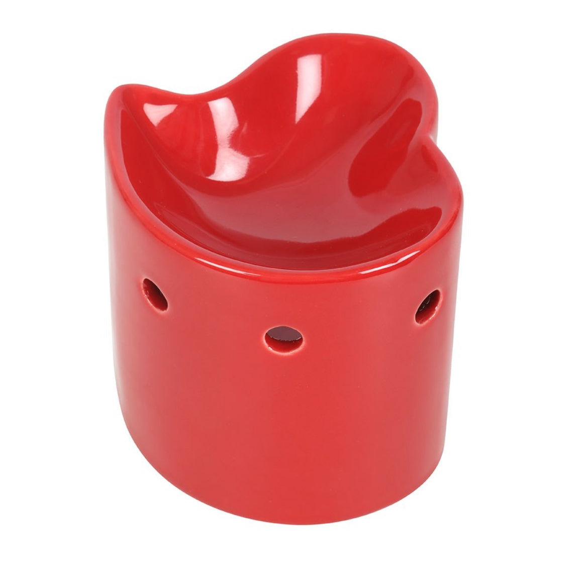 RED HEART WAX BURNER