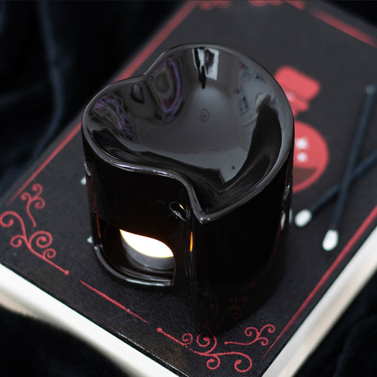 BLACK HEART WAX BURNER