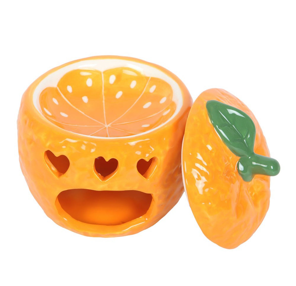 Orange Wax Burner