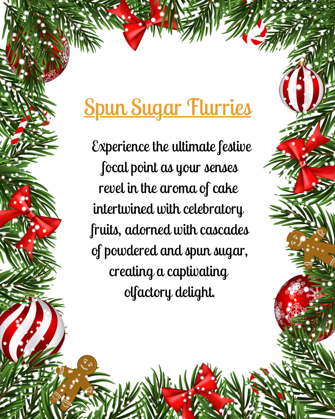 Spun Sugar Flurries Wax Melts