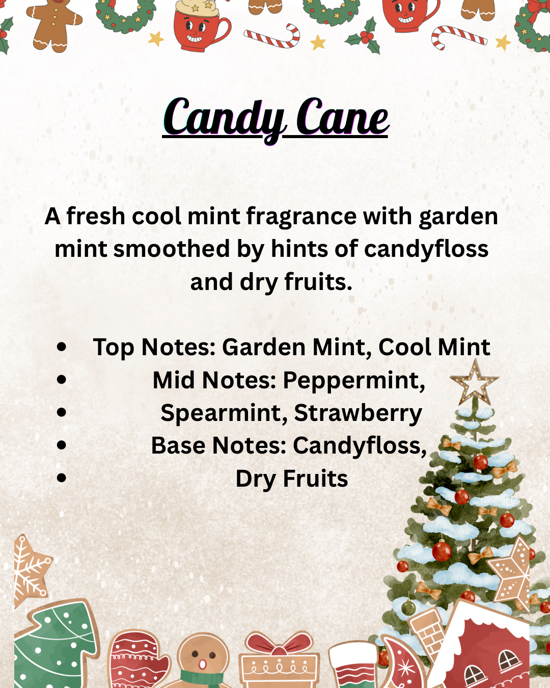 Candy Cane Wax Melts