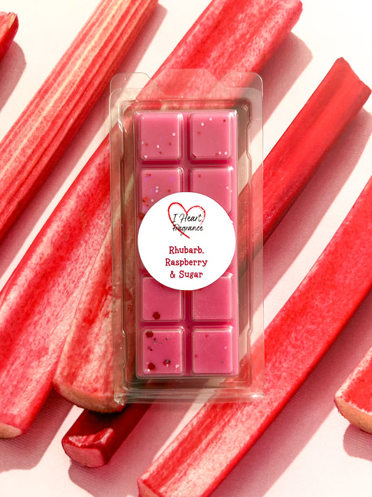 Rhubarb, Raspberry & Sugar Wax Melts