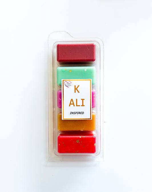 K ALI Inspired 5 Sample Scent Wax Melt
