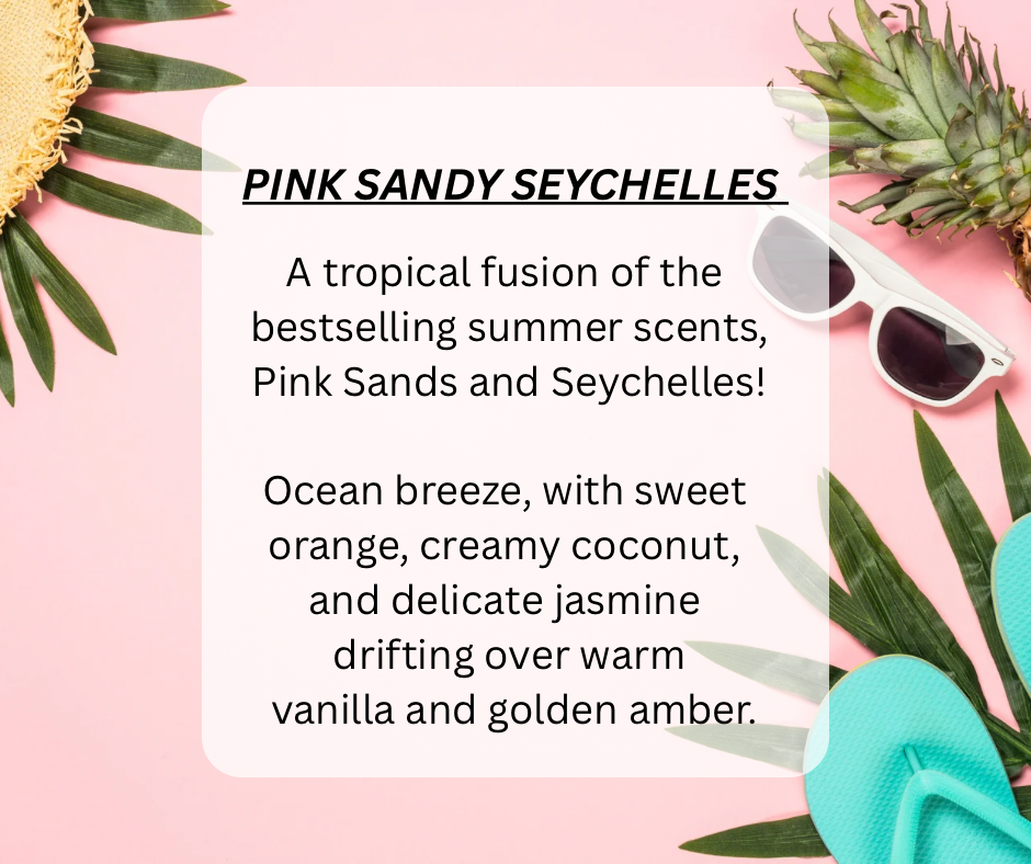 Pink Sandy Seychelles Wax Melts