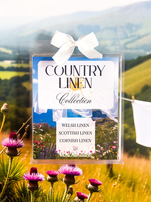 Country Linen Wax Melt Collection Box