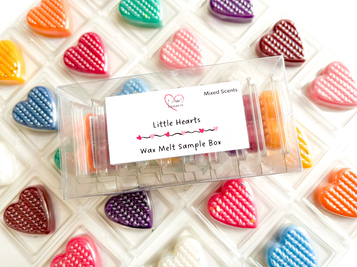 Little Hearts Wax Melt Sample Box (Mixed Scents)