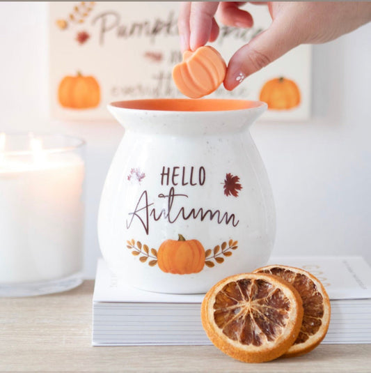 Hello Autumn Wax Burner